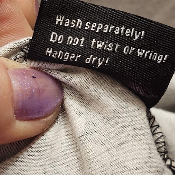 Tripp NYC womens MD gray skull  black lace ruffles skirt Hot Topic vintage NWOT - Picture 9 of 11